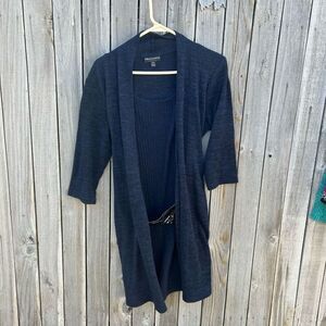 Connected Apparel dress cardigan combo with belt size 16